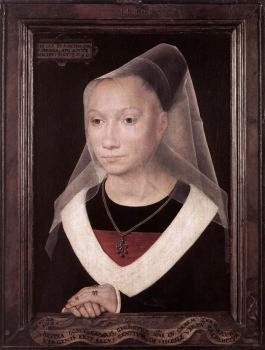 漢斯 梅姆林 Portrait of a Young Woman